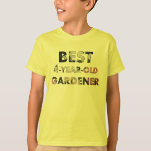 Beste 4-jarige Rozen van Gardener (© Mira) T-shirt