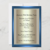 Beste 50e Gold-feestdag Kaart (Achterkant)