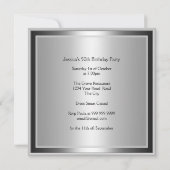 Beste 50e gouden verjaardagsfeest kaart (Achterkant)