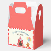 BESTE 5E verjaardag Party Circus Thema Bedankdoosjes (Geopend)