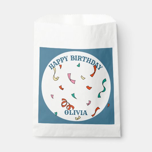 BESTE 5E verjaardag Party Circus Thema Bedankzakje (Voorkant)