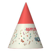 BESTE 5E verjaardag Party Circus Thema Feesthoedjes (Links)