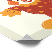 BESTE 5E verjaardag Party Circus Thema Poster (Hoek)