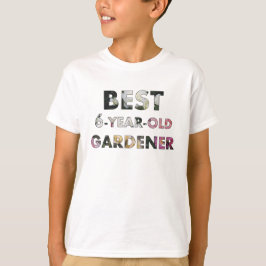 Beste 6-jarige Rozen van Gardener (© Mira) T-shirt