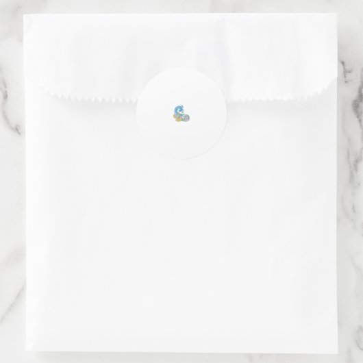 Beste aangepaste logoText Stickers (Tas)