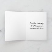 Beste aangepaste moderne foto verjaardagskaart kaart (Binnen)