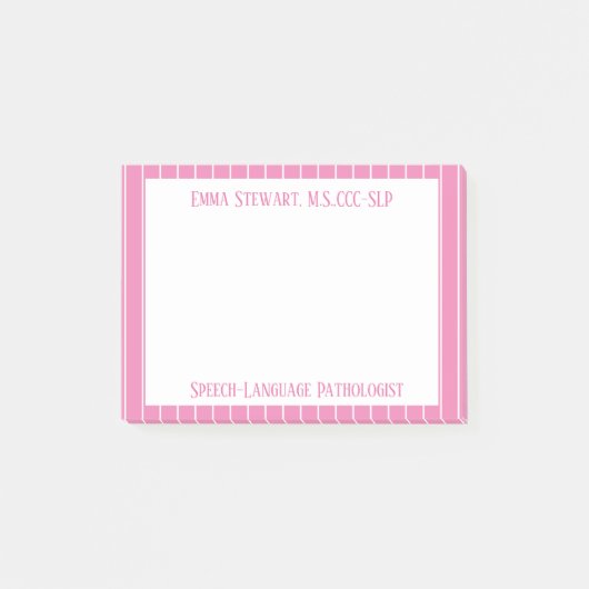 Beste aangepaste SLP-post, notities Post-it® Notes (Voorkant)