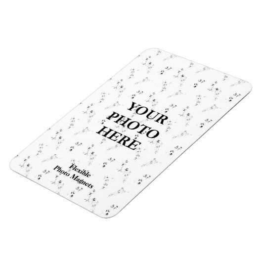 Beste aangepaste tekstlog Flexibele fotomagneten Magneet (Linkerzijde)