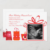 Beste Aanwezige Vakantie Feestdagenkaart (Voorkant / Achterkant)