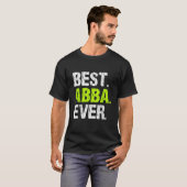 Beste ABBA ooit familie Grappig Cool T-shirt (Voorkant volledig)
