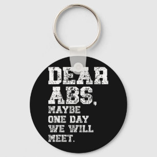 Beste Abs Misschien Een Gewichtheffen Bodybuilding Sleutelhanger