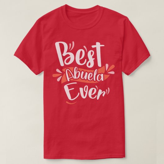 Beste Abuela Ever T-shirt (Design voorkant)