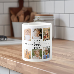 Beste Abuela ooit - Kleinkinderen Fotocollage Koffiemok