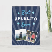 Beste Abuelito ooit | Foto Vaderdag Kaart (Voorkant)