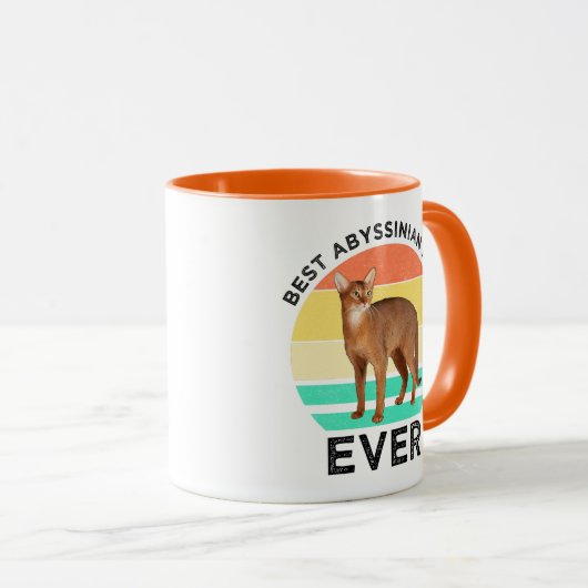 Beste Abyssiniaanse vader ooit Mok (Voorkant rechts)