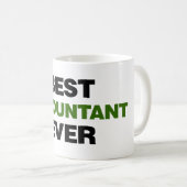 Beste accountant ooit koffiemok (Voorkant rechts)