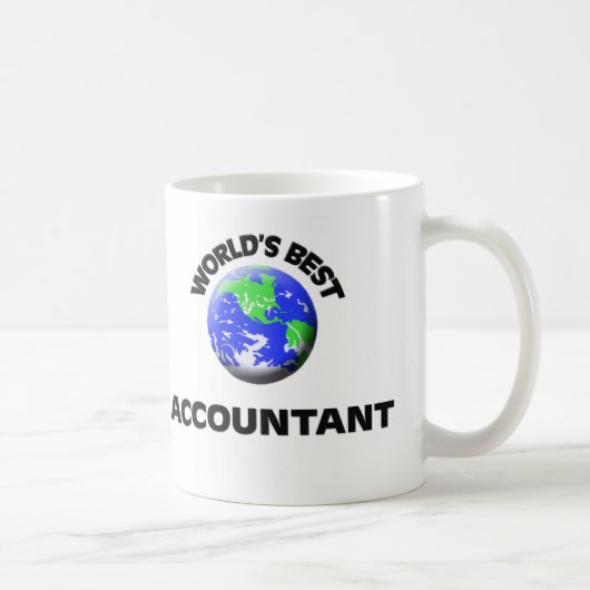 Beste accountant ter wereld koffiemok (Rechts)