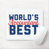 Beste accountant ter wereld muismat (Met muis)