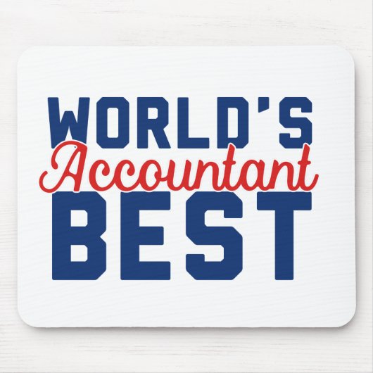 Beste accountant ter wereld muismat (Voorkant)