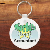 Beste Accountant ter Wereld Sleutelhanger (Voorkant)