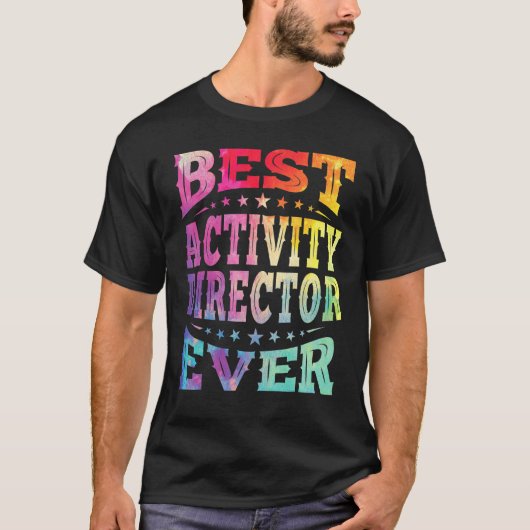 Beste activiteitendirecteur ooit Professionalsweek T-shirt (Voorkant)