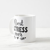 Beste actrice ooit die cadeau doet koffiemok (Voorkant links)