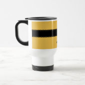 Beste ADMIN ooit - Monogram Aangepaste naam Kleur Reisbeker (Links)