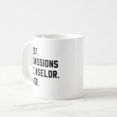 Beste Admissions Counselor ooit Koffiemok (Voorkant links)