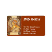 Beste  adreslabel, etiket (Voorkant)