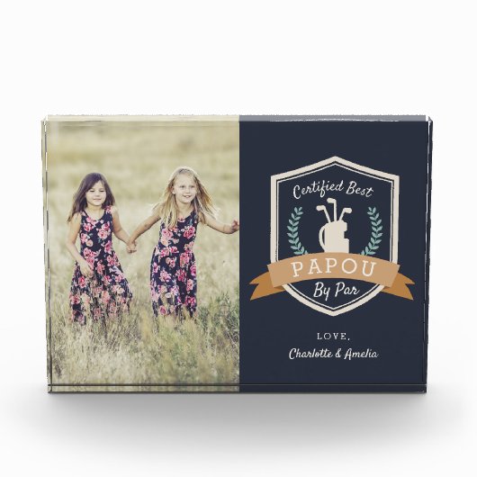 Beste advertentie op transactiebasis | Golf Grandp Fotoblokken (Voorkant)