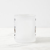 Beste advertenties voor opa nieuwe babyaankondigin matglas koffiemok (Center)