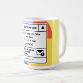 Beste advies om Muay Thai te leren Koffiemok (Voorkant rechts)