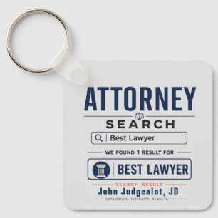 Beste advocaat advertentie marketing sleutelhanger