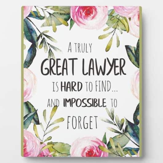 Beste advocaat Gift Great Giftidea voor advocaten  Fotoplaat (Voorkant)