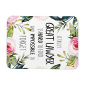 Beste advocaat Gift Great Giftidea voor advocaten Magneet (Horizontaal)