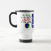 Beste advocaat in de wereld 2 (papa) reisbeker (Links)
