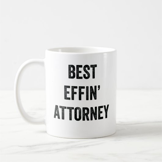 Beste advocaat van Effin' Koffiemok (Links)