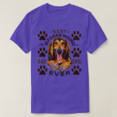 Beste Afghaanse hond ooit Grappig Quote  Dad Lov T-shirt (Design voorkant)