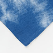 Beste Afstudeerder ooit Blue Tie Dye Afstuderen Fleece Deken (Hoek)