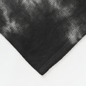 Beste Afstudeerder ooit Zwart Tie Dye Afstuderen Fleece Deken (Hoek)