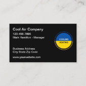 Beste airconditioning en verwarming visitekaartje (Voorkant)