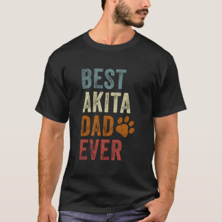 Beste Akita Vader Ooit Akita Inu Papa Vaderdag T-shirt