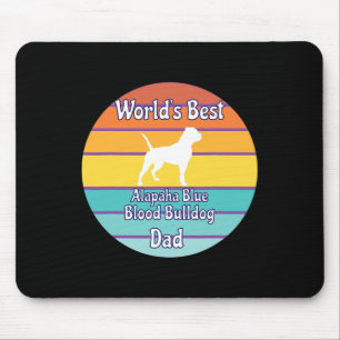 Beste Alapaha Blue Blood Bulldog vader  Muismat
