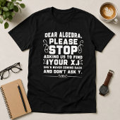 Beste Algebra Grappige Wiskunde Humor T-shirt