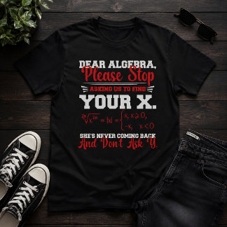 Beste Algebra Grappige Wiskunde Leraar Humor T-shirt