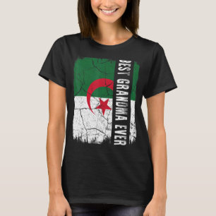 Beste Algerijnse oma ooit Algerije vlag Motheru201 T-shirt