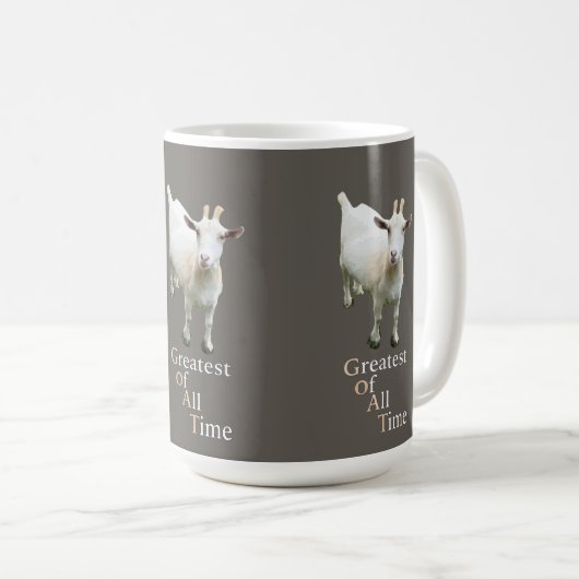 Beste aller tijden Geit Koffiemok (Voorkant rechts)