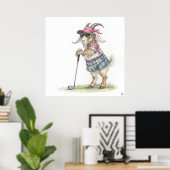 Beste Aller Tijden - Golf Kunstprint Poster (Thuiskantoor)
