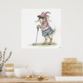 Beste Aller Tijden - Golf Kunstprint Poster (Keuken)