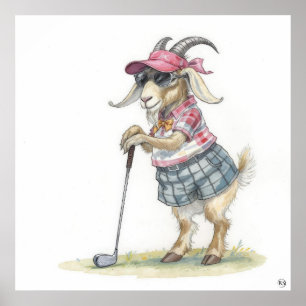 Beste Aller Tijden - Golf Kunstprint Poster